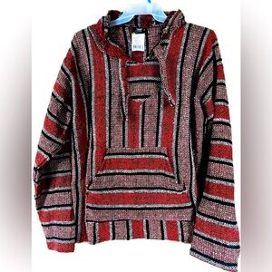 Oland Outoors Baja red and black Hoodie. New with tags. Men’s size large.